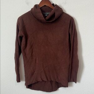 PRIMARK Brown Oversized Turtleneck Sweater
